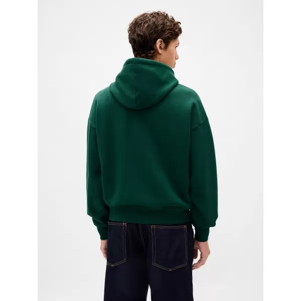  Pánska mikina GAP HEAVYWEIGHT LOGO HOODIE PULLOVER 823104-03 DEEP HUNTER 