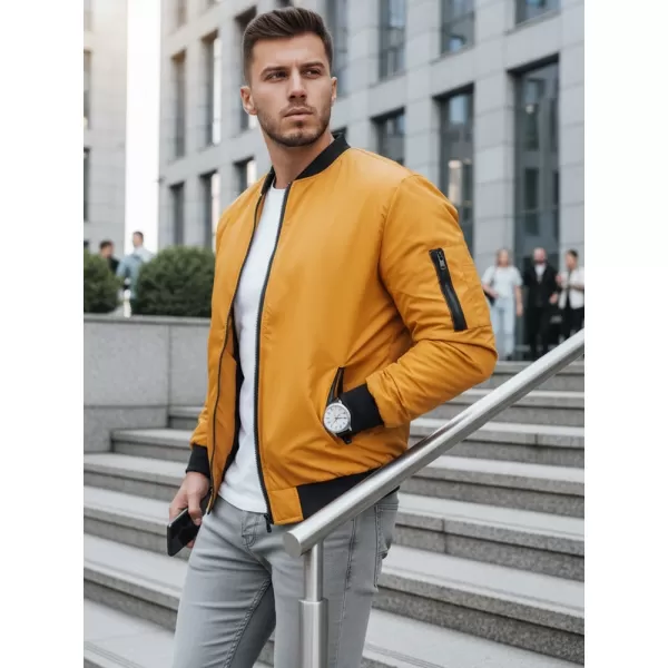  Pánska bunda DSTREET TX3825 KARAMELOVÁ 