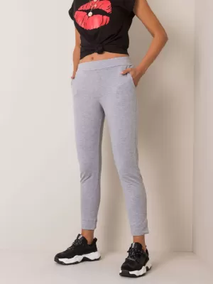 Dámske tepláky BASIC FEEL GOOD RV-DR-5222.59 GRAY