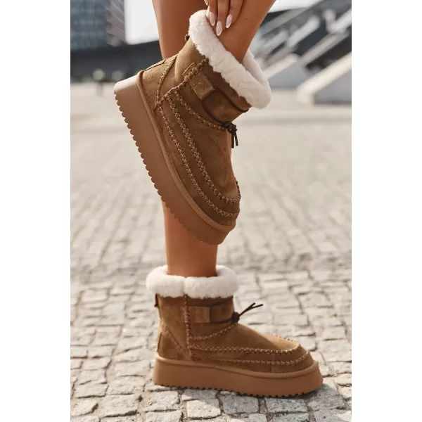  Dámske topánky BIG STAR SS274373 BROWN/BEIGE Big Star Shoes 