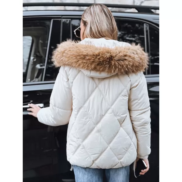  Dámska bunda DSTREET TY5236 BIELA 