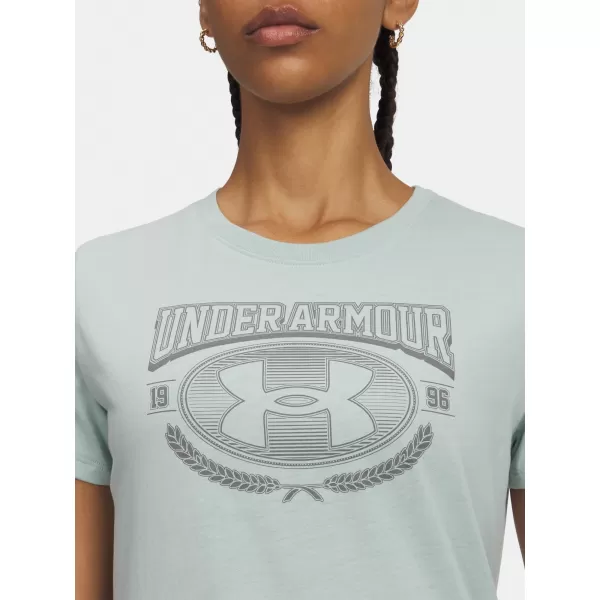  Dámske tričko UNDER ARMOUR W VARSITY SS 6010592-477 MODRÁ 
