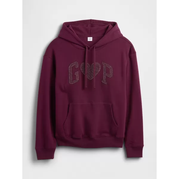  Dámska mikina GAP LOGO HOODIE PULLOVER 463506-97 TUSCAN RED 