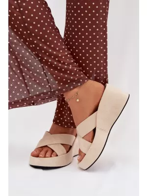 Dámske šľapky BOTO CALORINE 41357 BEIGE
