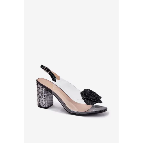  Dámske sandále D&A MR51-702 BLACK 