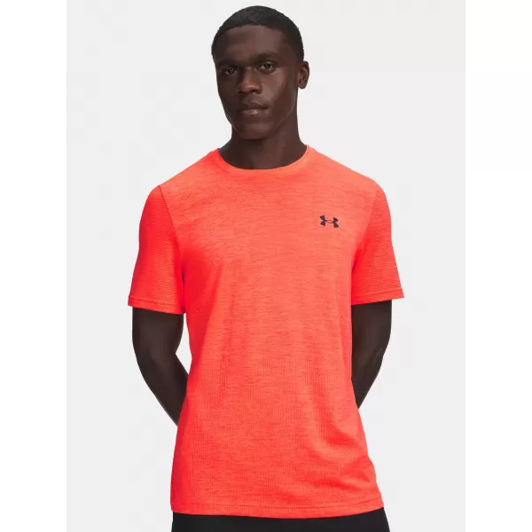  Pánske tričko UNDER ARMOUR VANISH ELITE SEAMLESS SS 6010591-690 ČERVENÁ 