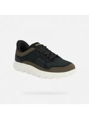 Pánske tenisky GEOX SPHERICA PLUS FAST IN G014662 ČIERNA