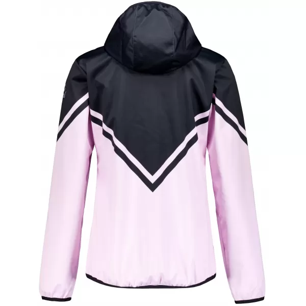 Dámska softshellová bunda premium ALTISPORT VOJ/ALW101JACK01 RUŽOVOČIERNA 