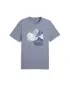 Pánske tričko PUMA GRAPHIC TEE 691779_65 SIVÁ OBLOHA