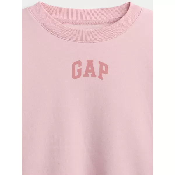  Detská mikina GAP CREW SWEATSHIRT 847142-01 PURE PINK 
