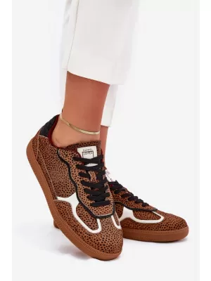 Dámske tenisky LOPEZ JUST DARE SS2D4016 BROWN/BEIGE Daniel Lopez Just Dare