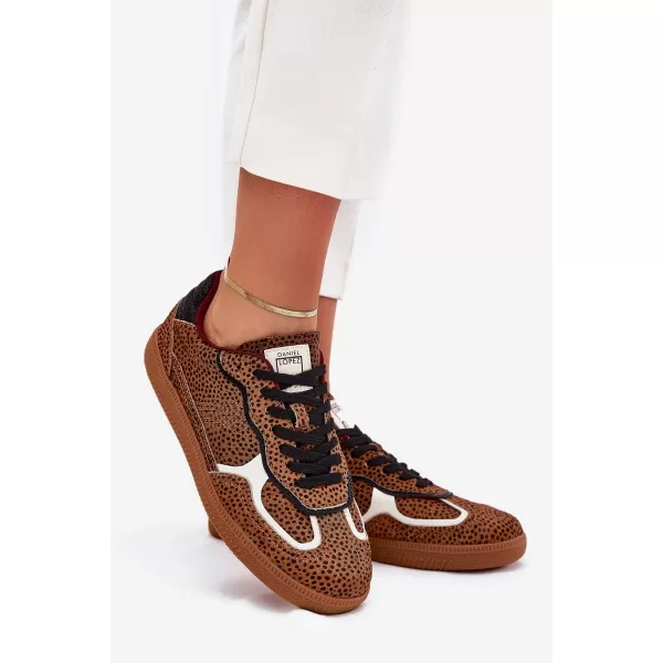  Dámske tenisky LOPEZ JUST DARE SS2D4016 BROWN/BEIGE Daniel Lopez Just Dare 