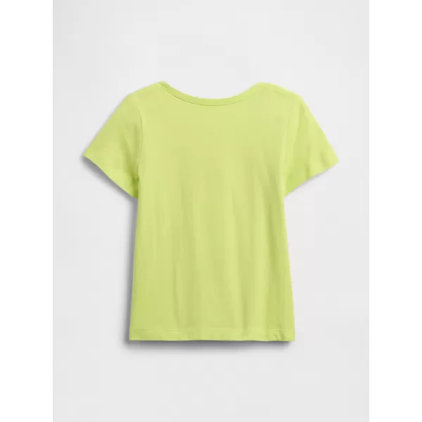  Detské tričko GAP LOGO TEE 768901-01 SUPERLIME 