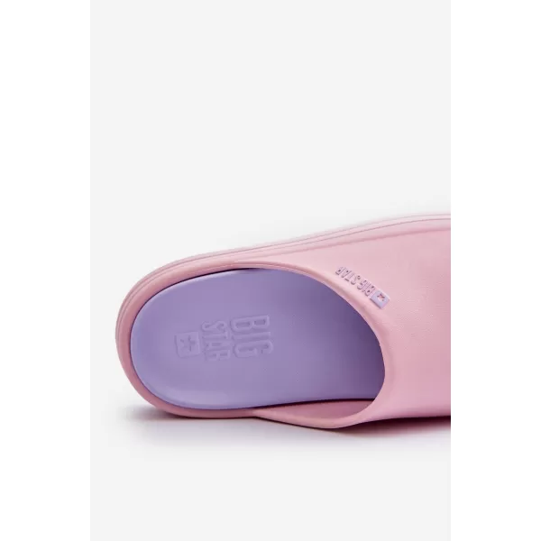  Dámske šľapky BIG STAR NN274A035 PINK Big Star Shoes 