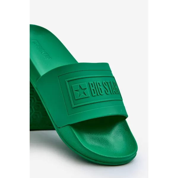  Pánske žabky BIG STAR NN174650 GREEN Big Star Shoes 