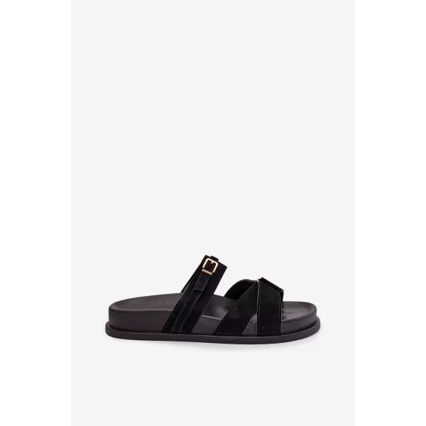  Dámske šľapky BOTO SELORINA 41592 BLACK 
