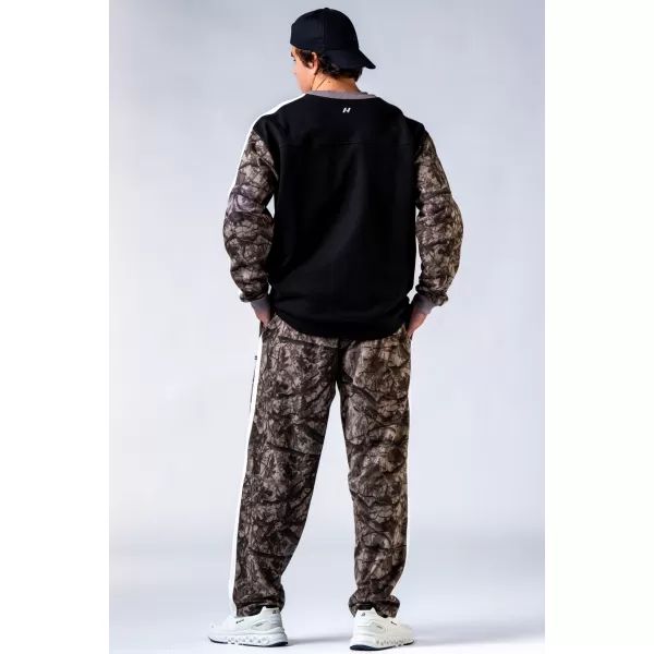  Mikina uvoľneného strihu POWER 903 LIGHT BROWN CAMO Nebbia 