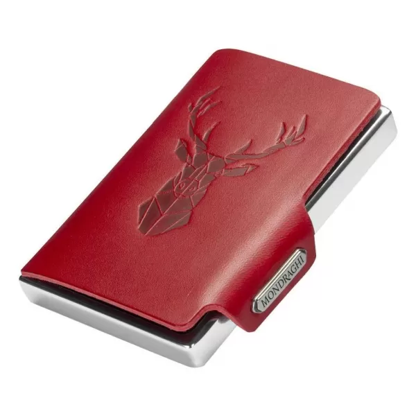  Peňaženka MONDRAGHI Silhouette Modern Deer RED 