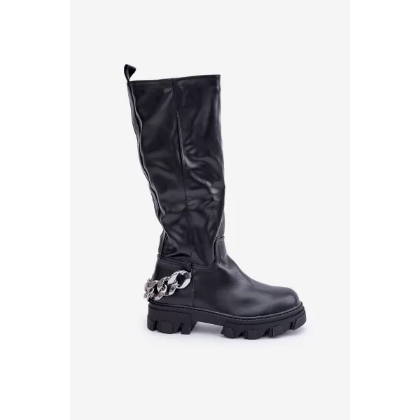  Dámske čižmy BOTO NAURICETTE 35013 BLACK 