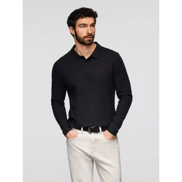  Pánske tričko OMBRE OM-POBL-0162 BLACK 