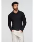 Pánske tričko OMBRE OM-POBL-0162 BLACK