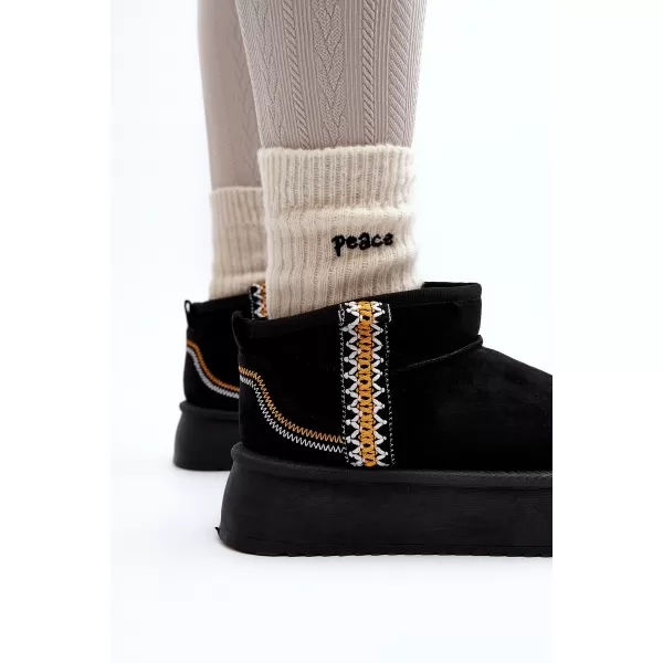  Dámske snehule BOTO UDRA 29605 BLACK 