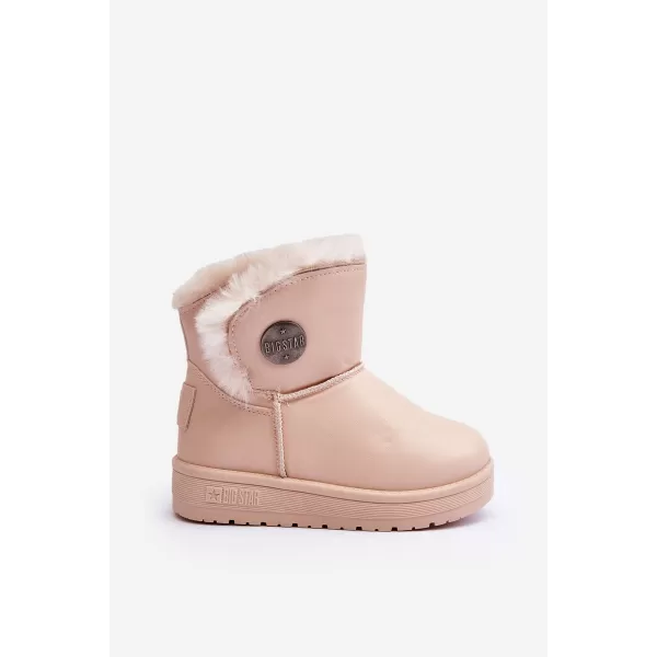  Detské zimné topánky BIG STAR MM374084 BEIGE Big Star Shoes 