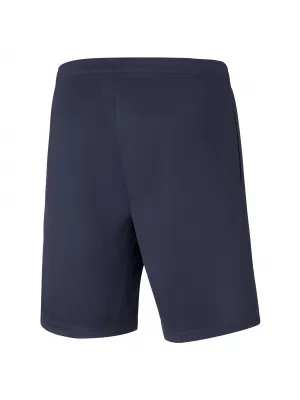 Pánske šortky PUMA TEAMRISE TRAINING SHORTS 657336_06 PEACOAT/ PEACOAT/PUMA WHITE