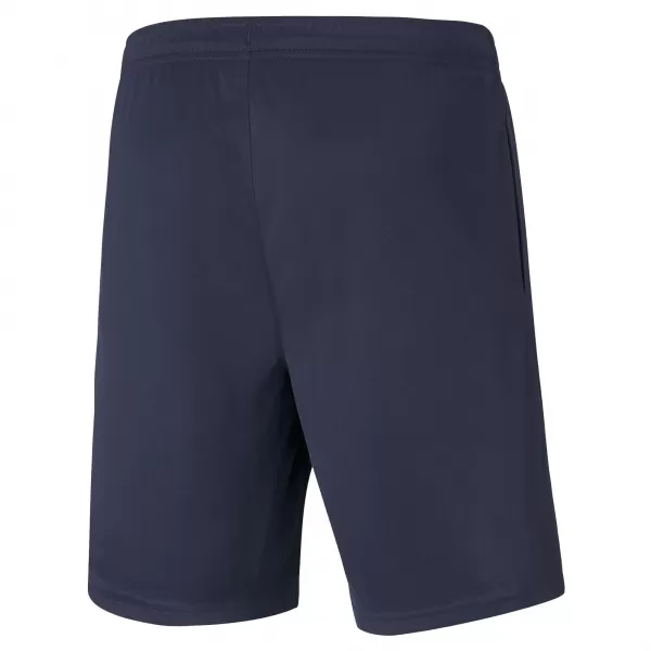  Pánske šortky PUMA TEAMRISE TRAINING SHORTS 657336_06 PEACOAT/ PEACOAT/PUMA WHITE 