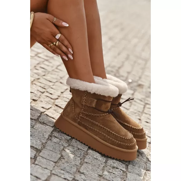  Dámske topánky BIG STAR SS274373 BROWN/BEIGE Big Star Shoes 