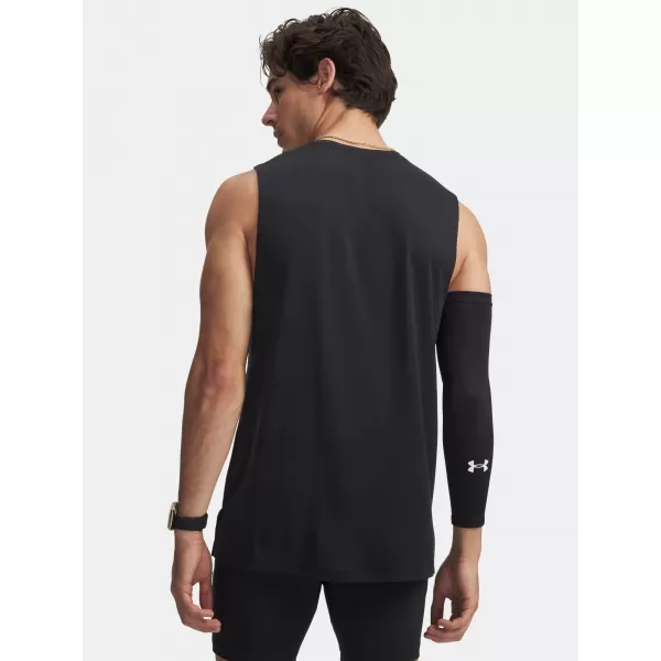  Pánske tielko UNDER ARMOUR UA VELOCITI TANK 6010888-001 ČIERNA 