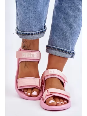 Dámske sandále BIG STAR LL274729 PINK Big Star Shoes
