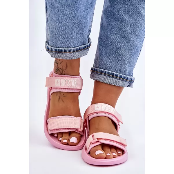  Dámske sandále BIG STAR LL274729 PINK Big Star Shoes 