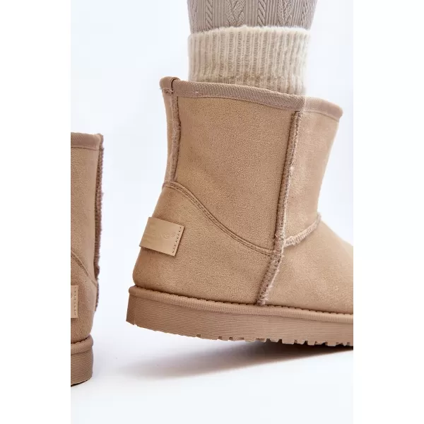  Dámske snehule CROSS MM2R4023C BEIGE Cross Jeans 