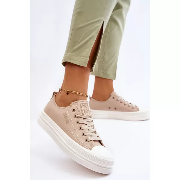  Dámske tenisky BIG STAR LL274969 BEIGE Big Star Shoes 