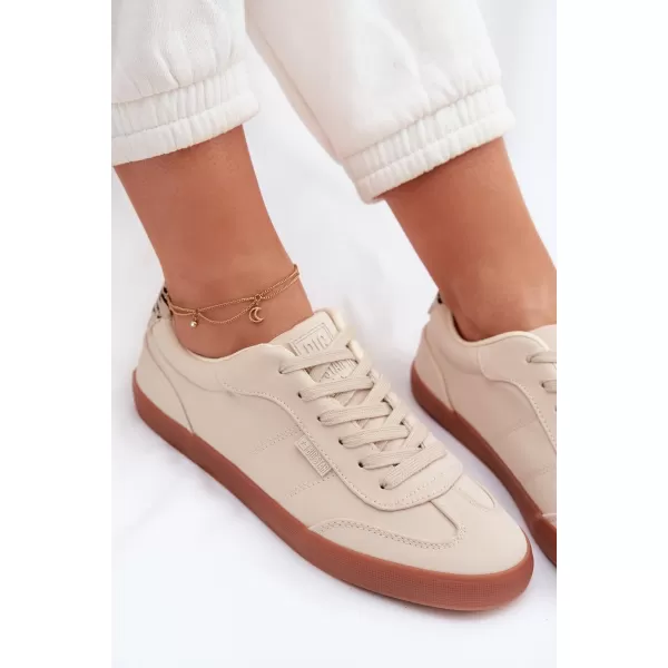  Dámske tenisky BIG STAR TT274358 BEIGE Big Star Shoes 