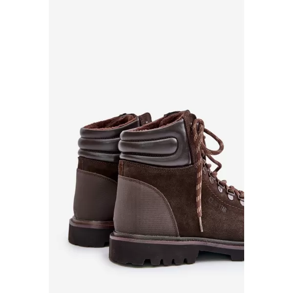  Pánske topánky BIG STAR OO174644 BROWN/BEIGE Big Star Shoes 