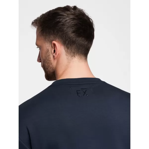  Pánska mikina OMBRE OM-SNBC-0199 DARK BLUE 