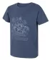 Detské tričko HUSKY TEE MUSHROOM K BLUE