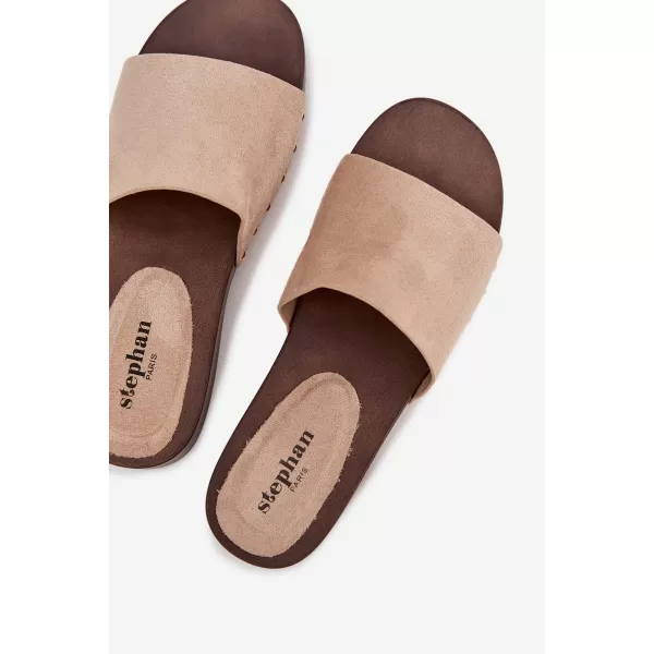  Dámske šľapky BOTO FERINNA 41222 KHAKI 