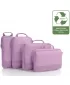 Kufor HEYS Ecotex Compression Packing Cube 4 Pc Set LILAC BLOSSOM
