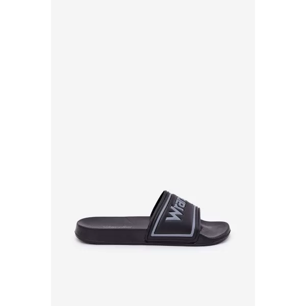  Pánske šľapky WRANGLER AVERELL 20251042.25Y BLACK 