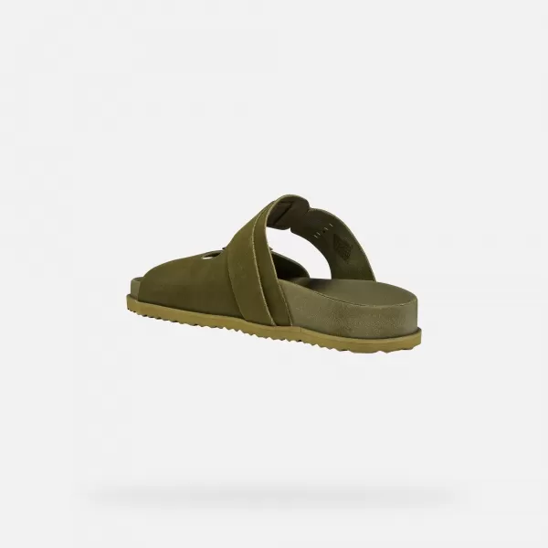 Pánske šľapky GEOX PARNAIBA G014431 KHAKI 