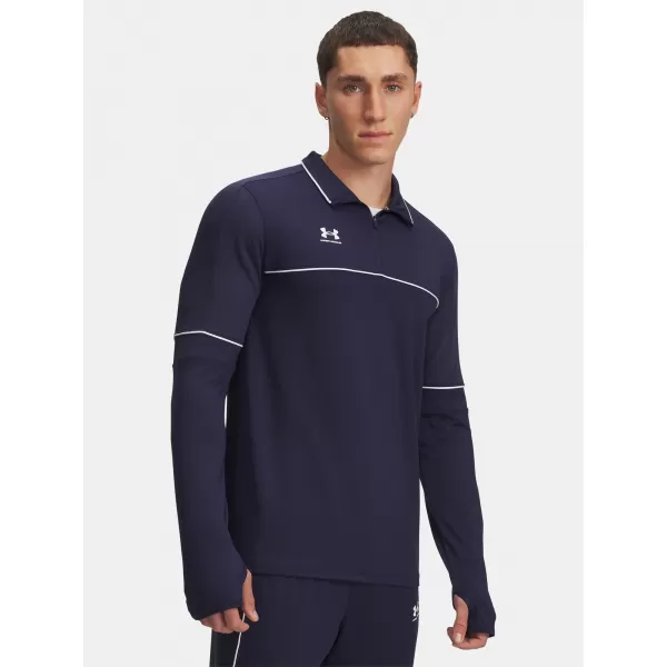  Pánska mikina UNDER ARMOUR UA M CHALLENGER TRAINING QZ 6004043-410 MODRÁ 