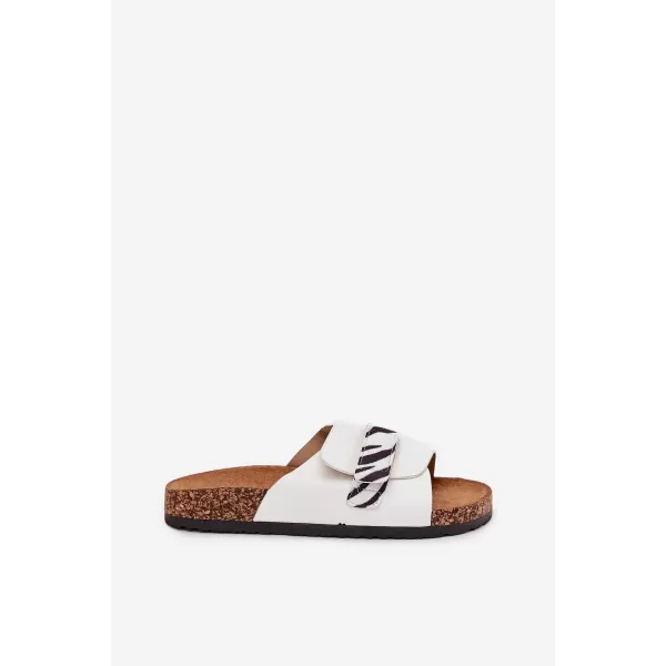  Dámske šľapky BOTO BAYLIN 37785 WHITE 