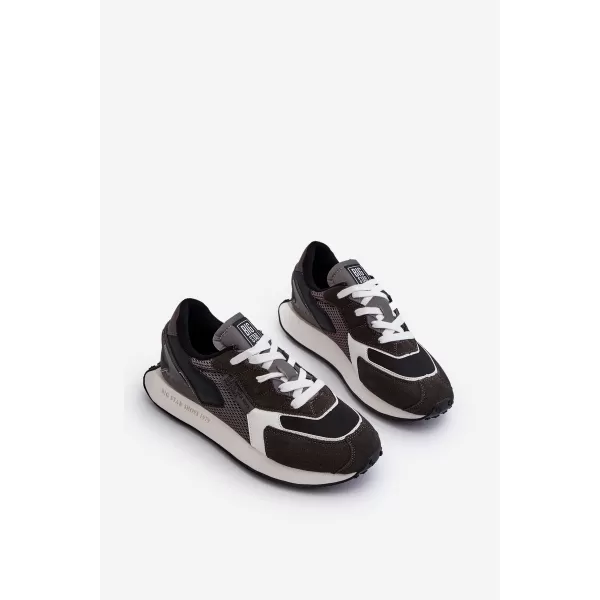  Pánske tenisky BIG STAR NN174347 BLACK Big Star Shoes 