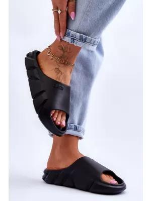 Dámske šľapky BIG STAR LL274594 BLACK Big Star Shoes