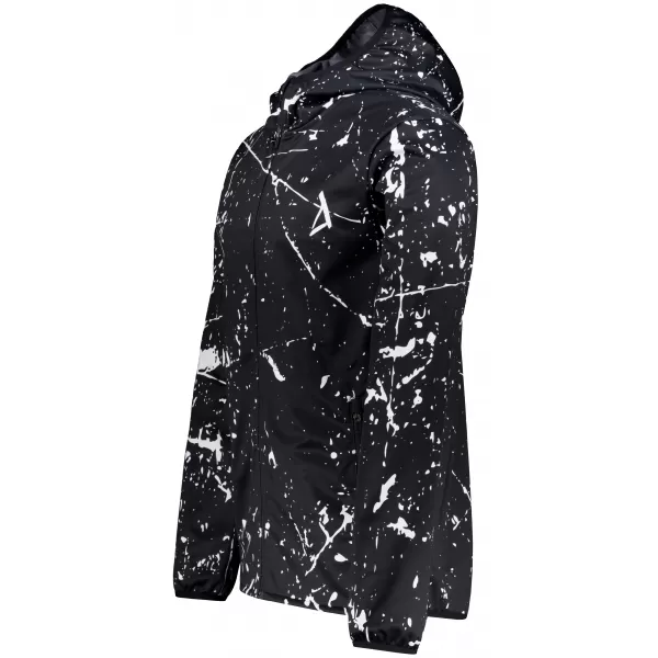  Pánska softshellová bunda premium ALTISPORT VOJ/ALM034JACK01 ČIERNA 