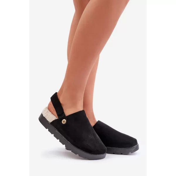  Dámske šľapky BOTO LINNEOLA 34719 BLACK 