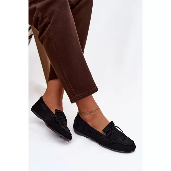 Dámske mokasíny BOTO JANELISSE 41308 BLACK 
